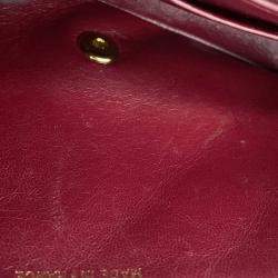 Pre Owned Chanel Diana Chain shoulder Bag Black Lambskin