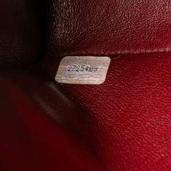 Pre Owned Chanel Black Medium Classic Lambskin Double Flap