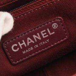 Pre Owned Chanel Tote Bag Black Calfskin Tote Handbag