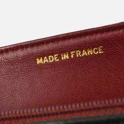 Pre Owned Chanel Mademoiselle Single Flap Black Lambskin Shoulder Bag