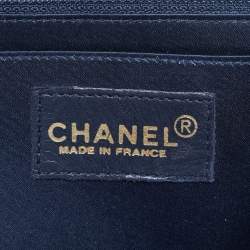 Pre Owned Chanel Cream Choco Bar Leather Sport Ligne Flap Shoulder Bag