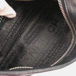 Pre Owned Chanel CC Black Calfskin Handbag