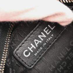Pre Owned Chanel CC Black Calfskin Handbag