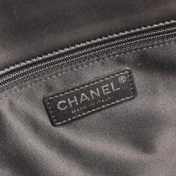 Pre Owned Chanel Ultra Stitch Black Calfskin Shoulder Bag