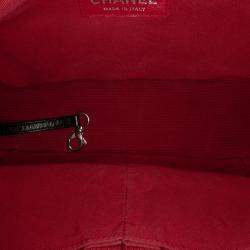 Pre Owned Chanel Gabrielle Medium Bicolor Lambskin Leather Crossbody Bag