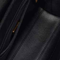 Pre Owned حقيبة شانيل كيلي نانو جلد مبطن أسود تسوق