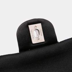 Pre Owned Chanel Jumbo Classic Tricolor Lambskin Colorblock Double Flap