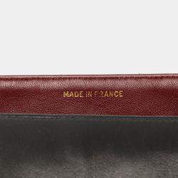Pre Owned Chanel Black Medium Lambskin Diana Flap Blag