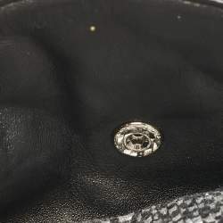 مملوكة مسبقًا Chanel Black/Grey Quilted Tweed Jumbo Classic Double Flap Bag