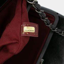 مملوكة مسبقًا Chanel Grey Large Aged Calfskin Just Mademoiselle Bowling Bag