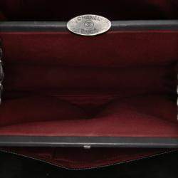 مملوكة مسبقًا Chanel Grey Large Aged Calfskin Just Mademoiselle Bowling Bag