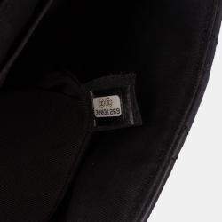 Pre Owned Chanel Black Quilted Calfskin Bolero de Chanel Flap