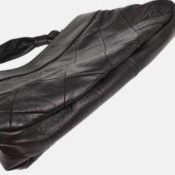 Pre Owned Chanel Black Calfskin Handbag