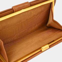 Pre Owned Chanel Brown Lambskin Bicolore Wallet