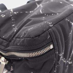 مملوكة مسبقًا Chanel Old Travel Line Black Nylon Handbag