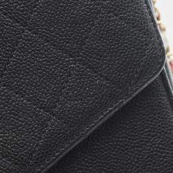 Pre Owned Chanel Coco Cuba Black Calfskin Crossbody Bag