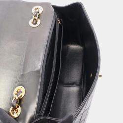 Pre Owned Chanel Deca Matelasse Single Flap Shoulder Bag