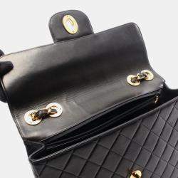 Pre Owned Chanel Deca Matelasse Single Flap Shoulder Bag