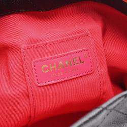 Pre Owned Chanel Matelasse Mini Bucket