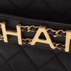 Pre Owned Chanel Matelasse Logo Camera Bag