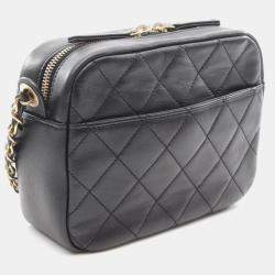 Pre Owned Chanel Matelasse Logo Camera Bag