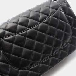 Pre Owned Chanel Deca Matelasse 30 Classic Large W Flap