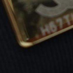 Pre Owned Chanel CC Chain Small White Lambskin Hobo Bag