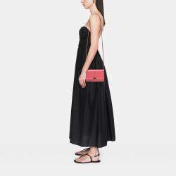 مملوكة مسبقًا محفظة شانيل صبي سلسلة محفظة من الجلد الوردي