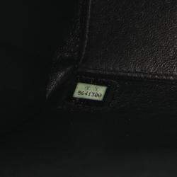 Pre Owned Chanel 2.55 Trapezoid Reissue Black Lambskin Leather Shoulder Bag