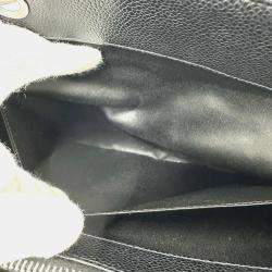 Pre Owned Chanel GST Black Leather Tote Bag