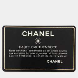 Pre Owned Chanel Triple Coco One Belt Black Caviar Leather