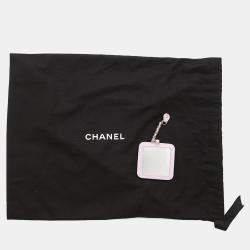 Pre Owned Chanel Vanity Light Purple Caviar Leather Shoulder Bag