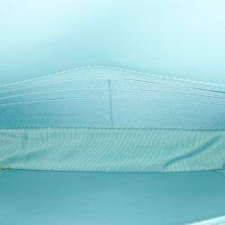 Pre Owned محفظة شانيل بلو دينيم 19 على سلسلة