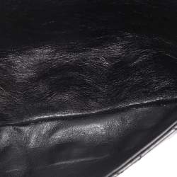 Pre Owned Chanel Black Quilted Leather Reissue 2.55 Classic 225 Flap Bag