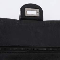 Pre Owned Chanel Black Quilted Leather Reissue 2.55 Classic 225 Flap Bag