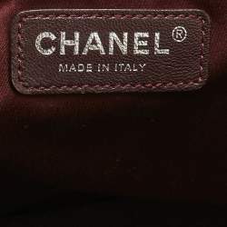 مملوكة مسبقًا حقيبة يد شانيل تينفويذ سيرف جلد كافيار أسود كبيرة للمتسوق التنفيذي