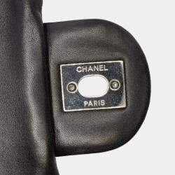 Pre Owned Chanel Black Medium Patent Lucky Symbols Flap