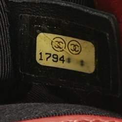 مملوكة مسبقًا Chanel Red Quilted Leather Medium Classic Boy Flap Bag