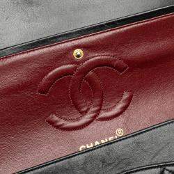 Pre Owned Medium Classic Lambskin Double Flap