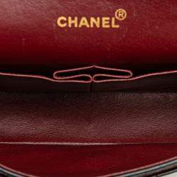 Pre Owned Medium Classic Lambskin Double Flap