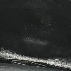 Pre Owned Chanel Metallic Grey Quilted Aged Leather 227 Reissue 2.55 Flap Bag