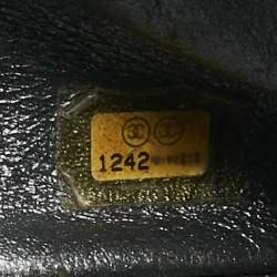 Pre Owned Chanel Metallic Grey Quilted Aged Leather 227 Reissue 2.55 Flap Bag