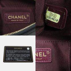 Pre Owned Chanel Button Up Calfskin Camera Case 