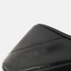 Pre Owned Chanel CC Tassle Black Leather Shoulder Bag