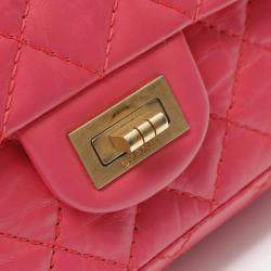 Pre Owned Chanel 2.55 Calfskin Leather Shoulder Bag