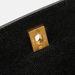 مملوكة مسبقًا Chanel Black Caviar Triple CC Backpack