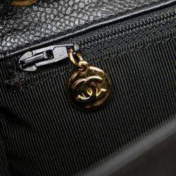 مملوكة مسبقًا Chanel Black Caviar Triple CC Backpack