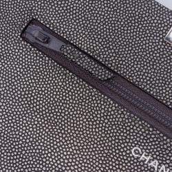 Pre Owned Chanel Black Quilted Metallic Caviar Golden Class Wallet On Chain