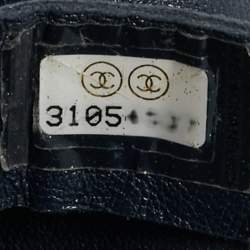 مملوكة مسبقًا حقيبة شانيل 19 جلد كريمي مبطن صغيرة بقلاب