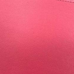 Pre Owned Chanel Matelasse Bowling Bag Pink Calf Leather